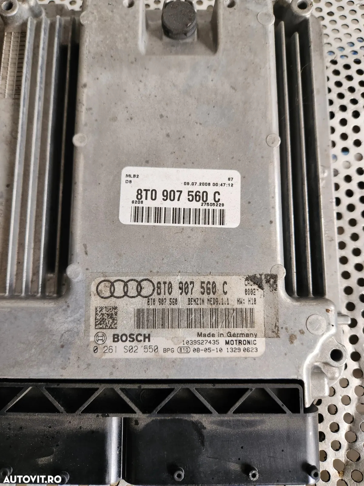 Calculator Motor ECU Audi A5 S5 RS5 A6 RS6 A4 RS4 Q7 A8 Vw Touareg 4.2 FSI Motor CAU Euro 5 Cod 8TC - 6