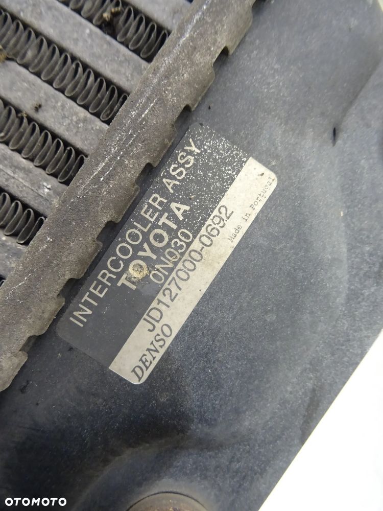 TOYOTA AURIS 06-09 1.4 D4D INTERCOOLER 127000-0692 - 4