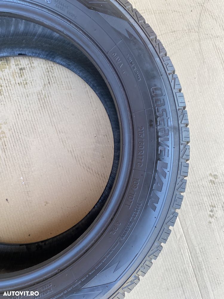 Anvelopa / 1 Buc. Cauciuc De Iarna 215-60-17”C , M+S - 7