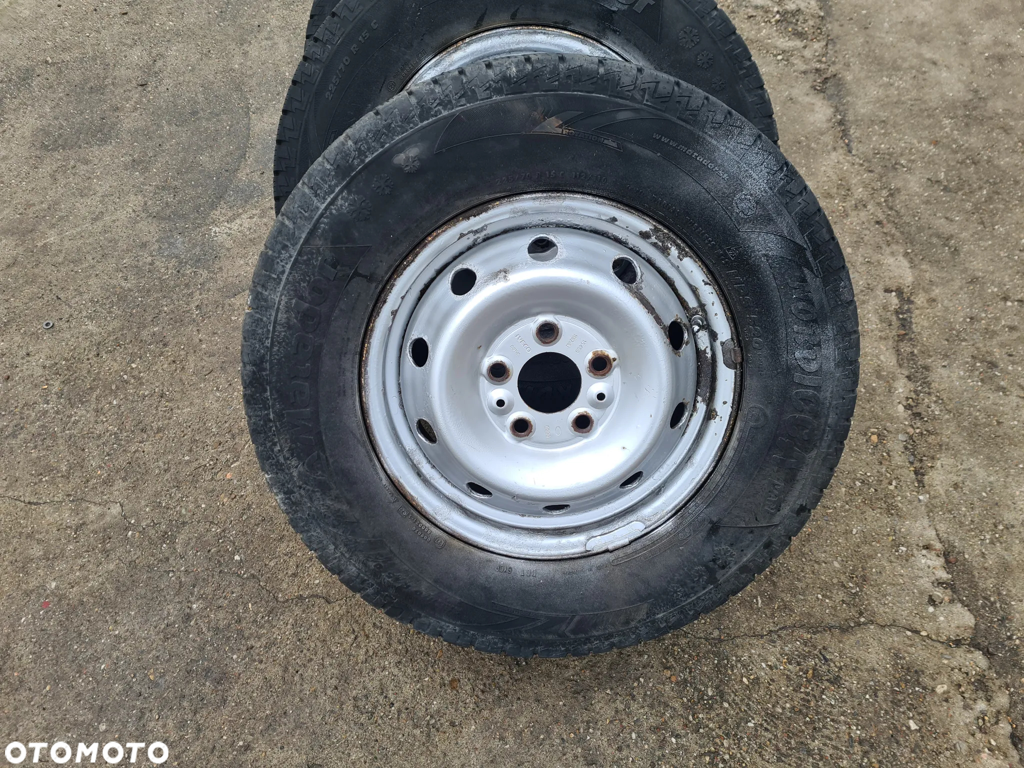 Koła Iveco Daily III felgi stalowe r15 opony Matador ZIMA 225/70R15 C - 6