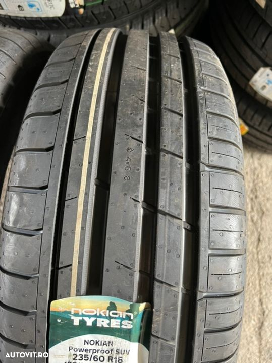 vând 2 anvelope 235/60/18 nokian de vară noi - 3