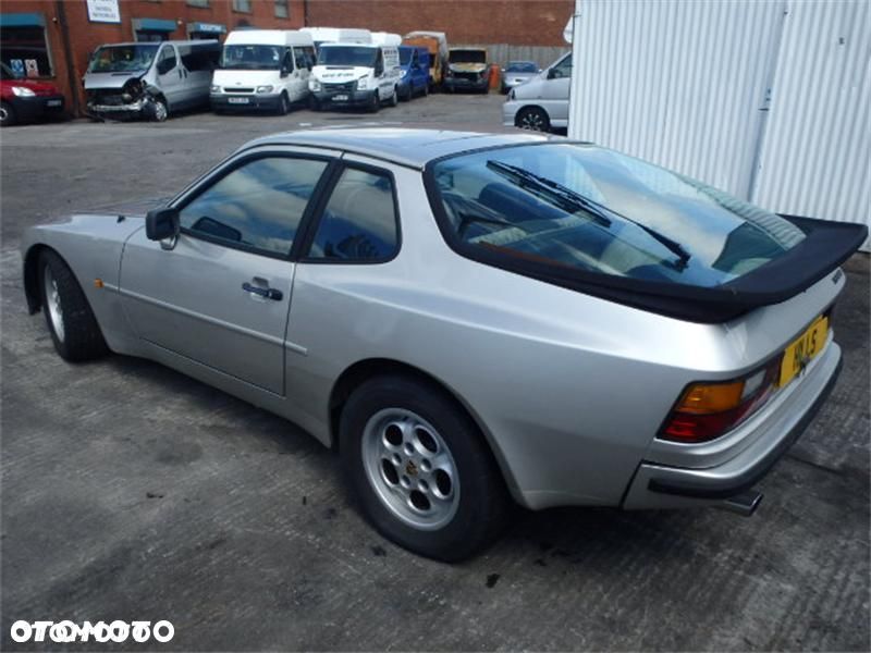 PORSCHE 944 DRZWI LEWE SZYBA ZAMEK SREBRNE