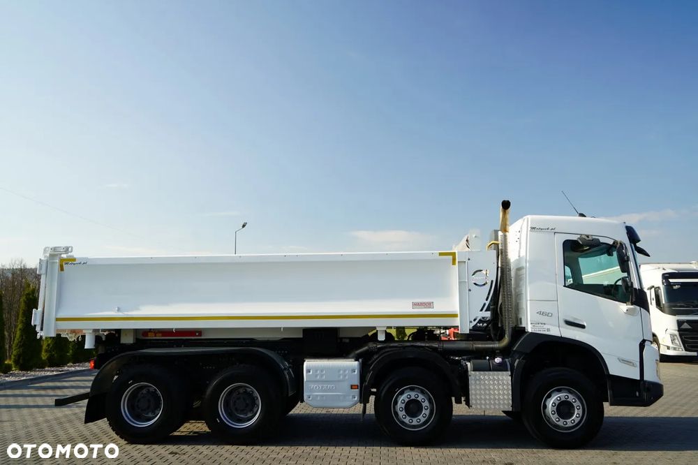 Volvo FMX 460 / 8x4 / WYWROTKA 2 STRONNA / HYDROBURTA / BORDMATIC / HARDOX / NOWE OPONY /  2021 ROK / NOWY MODEL - 12