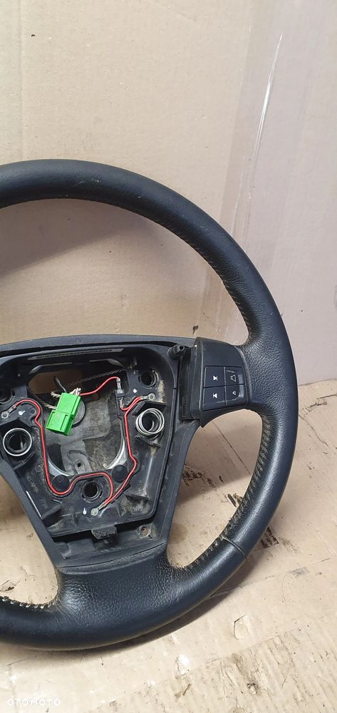 Kierownica multifunkcyjna multifunkcja skórzana skóra Volvo V50 30764354 - 6