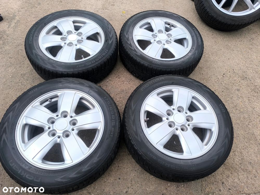 5x112 Felgi Aluminiowe Alufelgi 15 Koła Zimowe Zima MINI COOPER III 3 D ONE Cabrio TPMS 175/65 Legnica ALU-RAD 5,5mm - 2