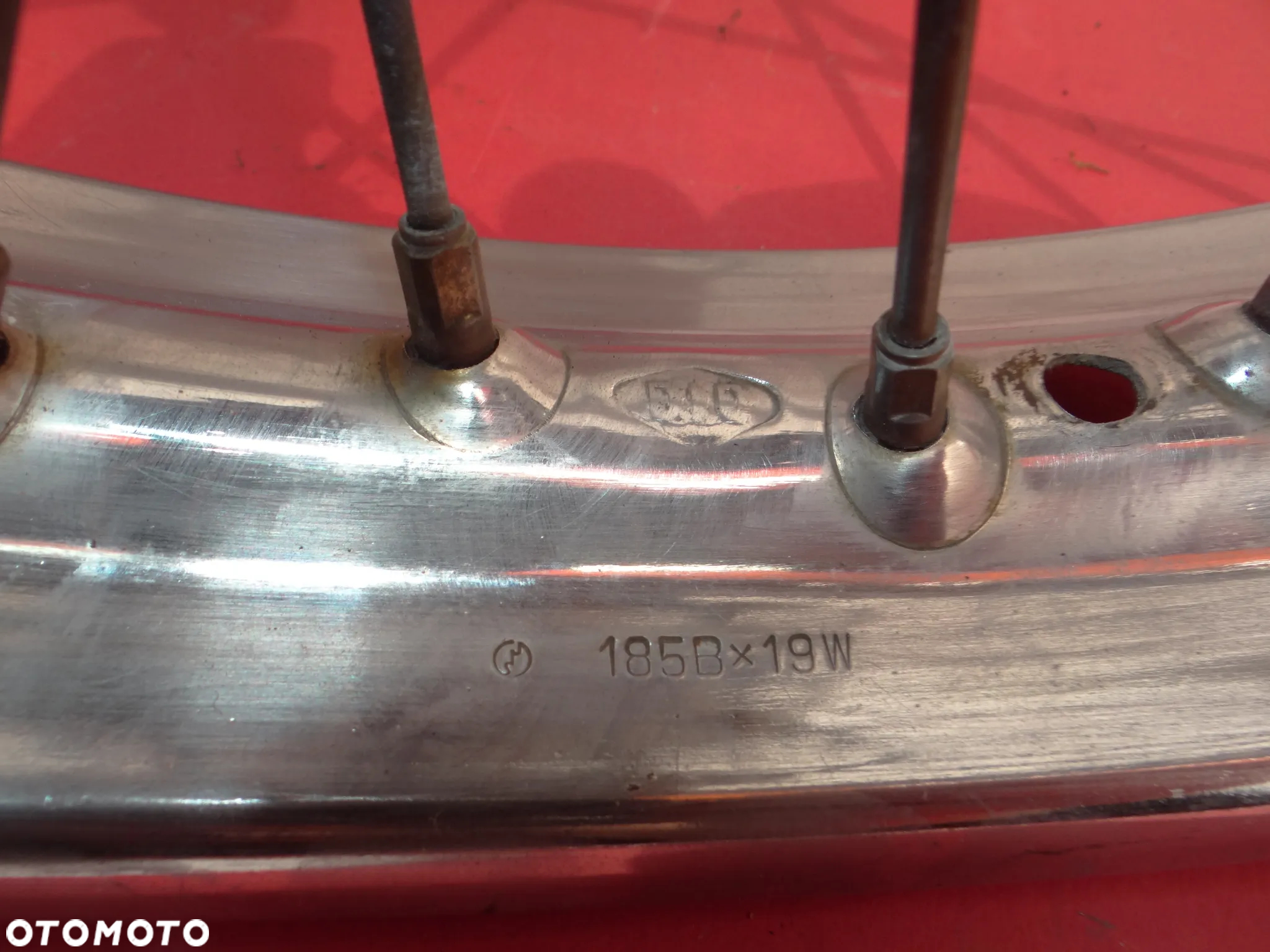 Honda CB750 CB750K FOUR FELGA KOŁO PRZÓD OŚKA H082 - 4