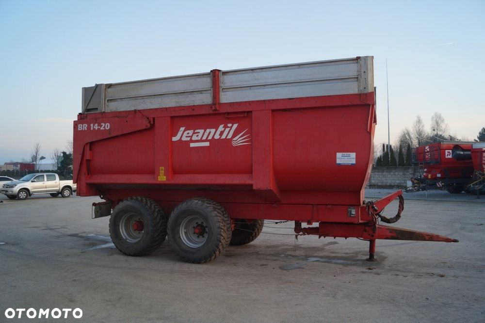 Inny Przyczepa Rolnicza JEANTIL BR 14-20  14Ton - 8