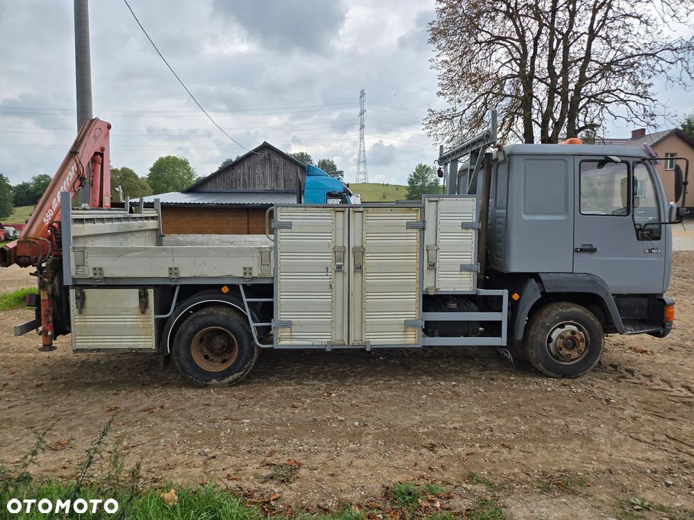 MAN 8.163 Skrzynia + Dzwig HDS - 4