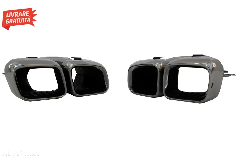 Difuzor Bara Spate MERCEDES C-Class C205 A205 Coupe Cabriolet (2014-2019) Facelift- livrare gratuita - 16