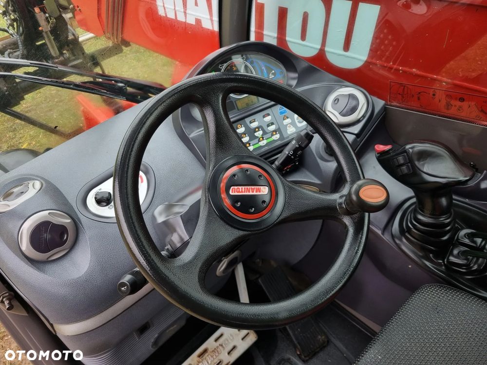 Manitou MT1840 Ładowarka Teleskopowa 18 metrów jak nowa z salonu Import Norwegia Rozsuwanie wideł Hydrauliczne. zmiana na łyżkę Hydra. ZERO LUZÓW Wycieków Maszyna z Gospodarstwa nie katowana - 28