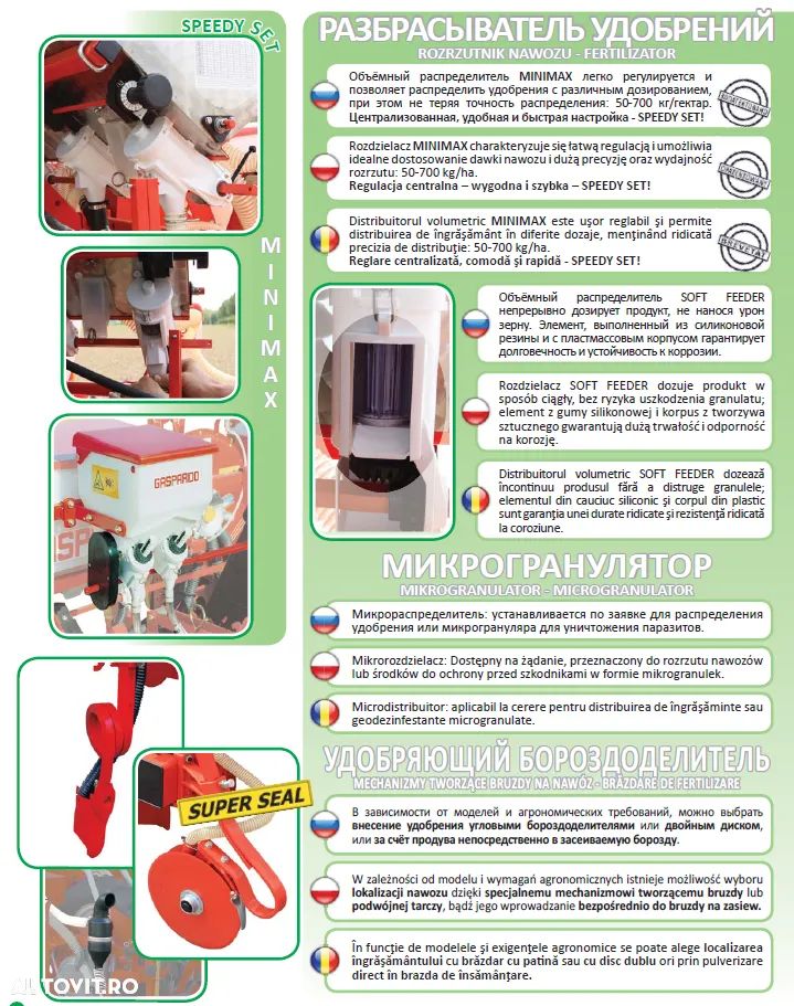 Gaspardo MT 4R , 6R - 28