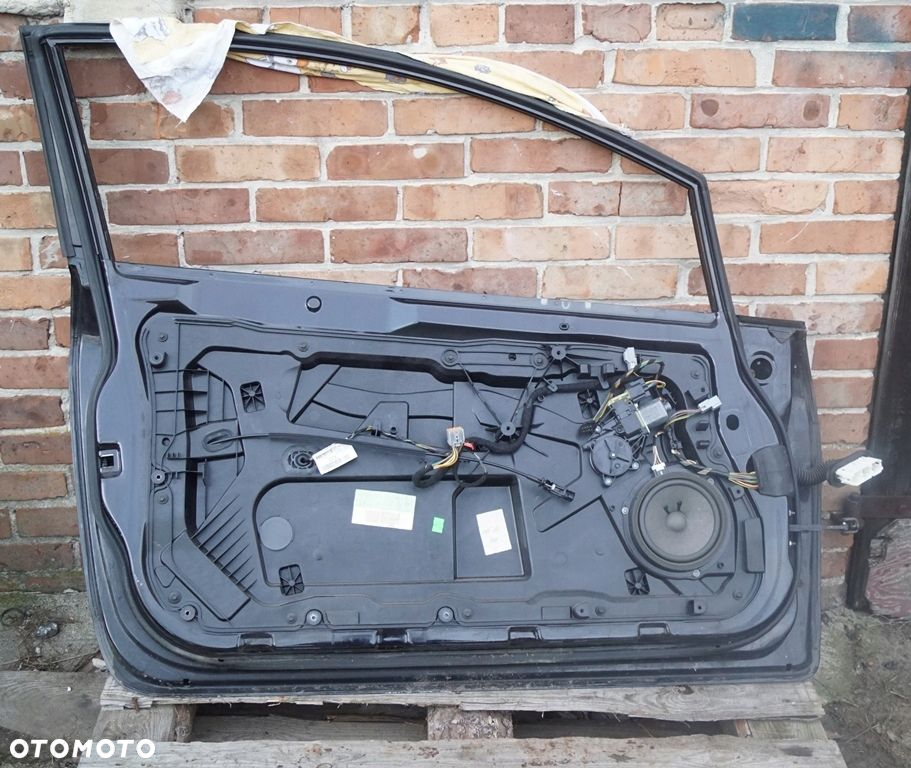 Drzwi lewe przednie lewy przód Ford Fiesta MK7 lakier D9 - 5