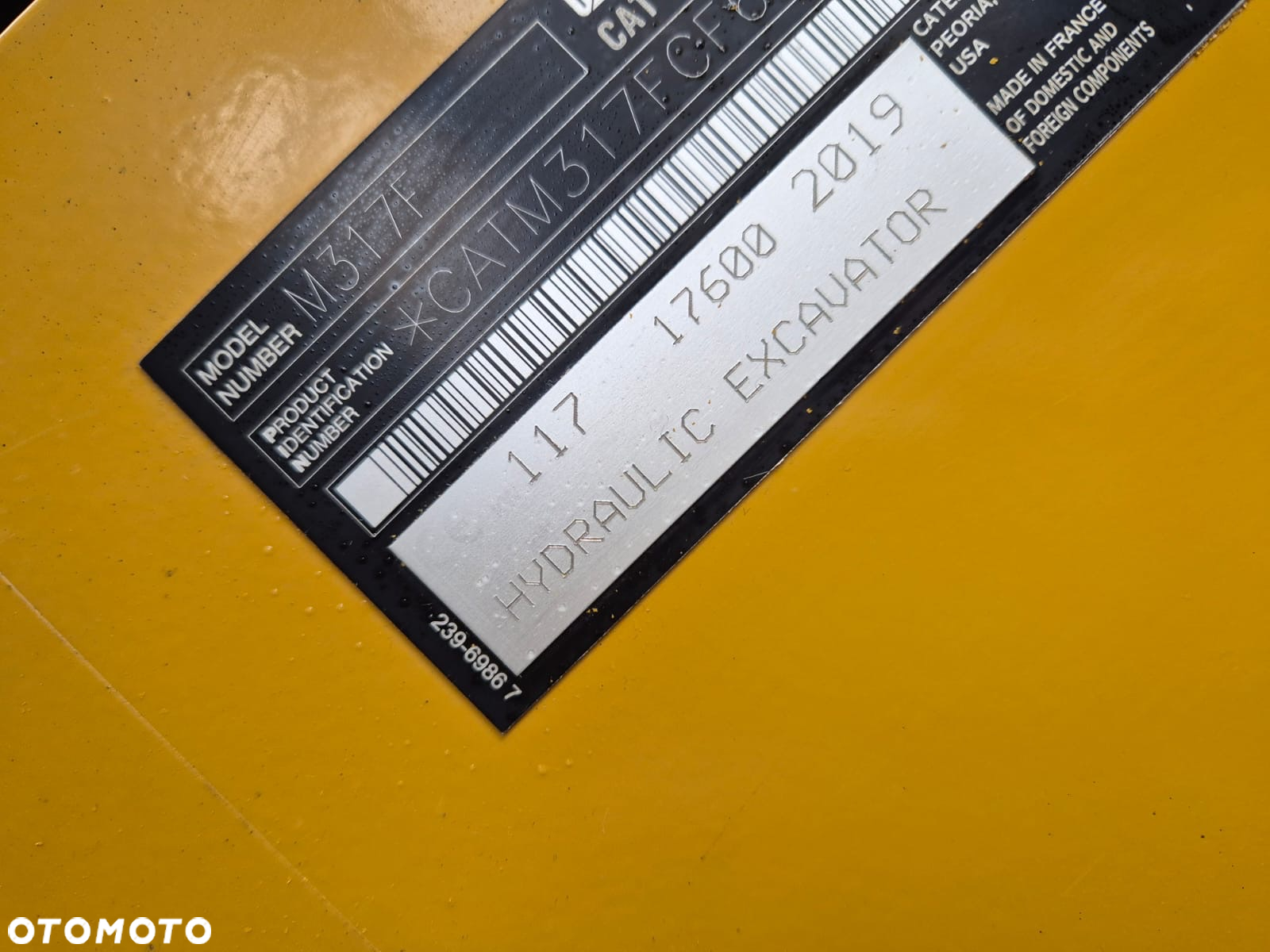 Caterpillar M317F CAT M315 M314 M316 M318 ROK 2019/2020 - 6