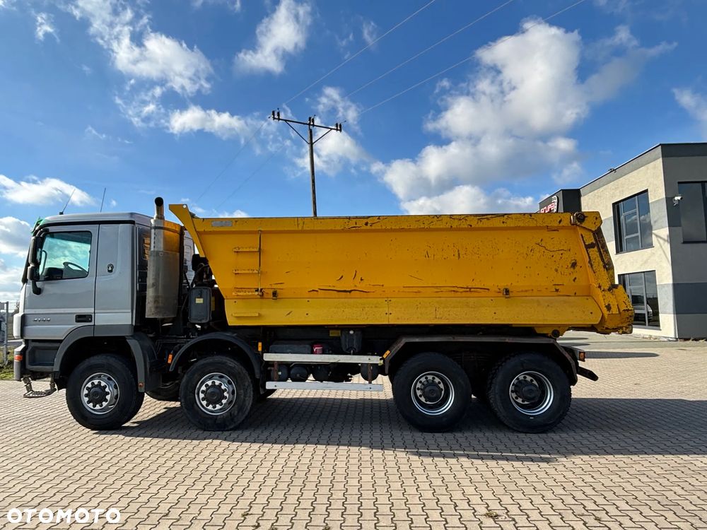 Mercedes-Benz ACTOROS 4144, skrzynia EPS, napęd 8x8 , KH Kipper wywrotka , wersja wzmocniona 5 piór tył, wywrotka , mulda , - 7