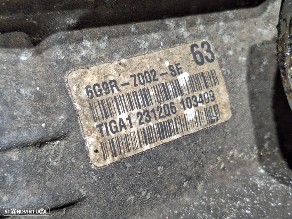 Caixa de 6 velocidades manual 6G9R-7002-SF FORD GALAXY S-MAX 2.0 TDCI - 2