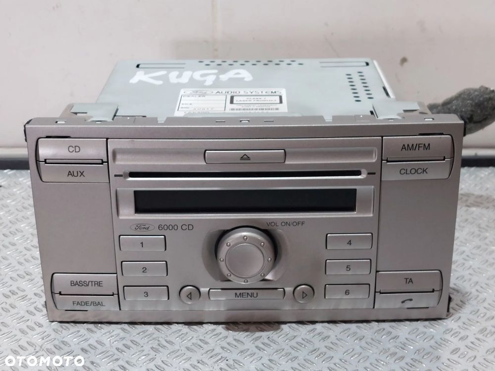 RADIOODTWARZACZ RADIO CD FM FORD KUGA MK1 R2012 NR 8V4T18C815AE - 1