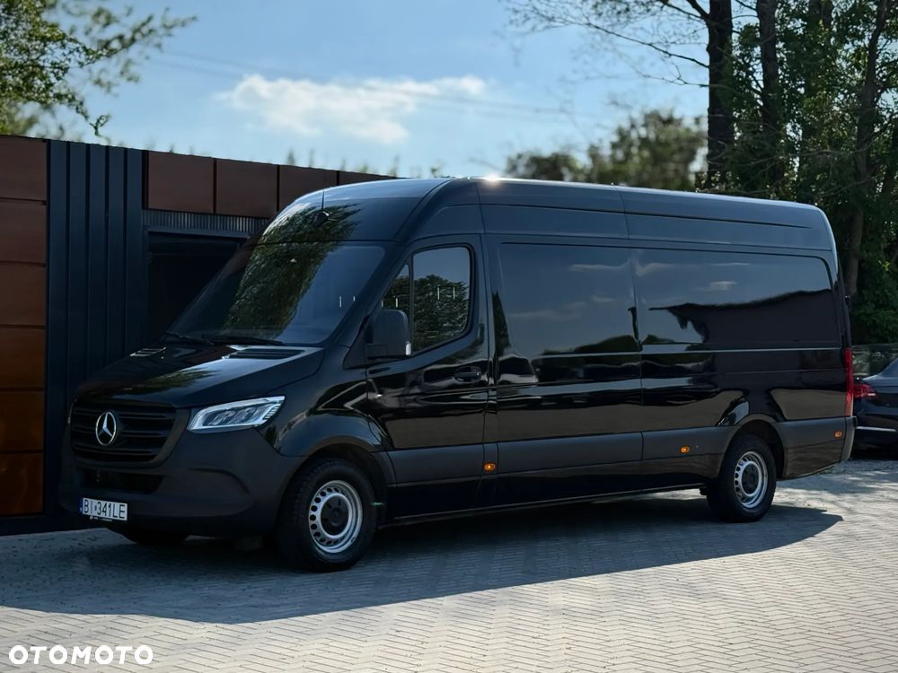 Mercedes-Benz Sprinter 315 CDI / Maxi L3 H2 / 2021 ROK Automat 9G Tronic / Czarny / Reflektory LED / Zarejestrowany w PL - 15