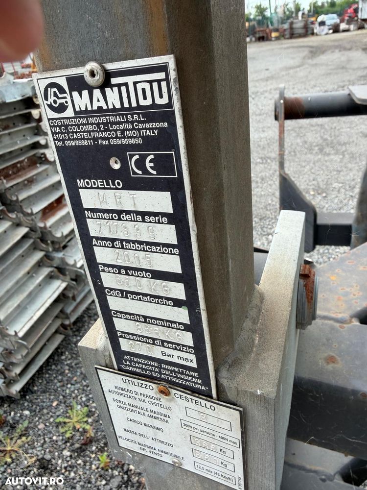 Manitou MRT 1432 TURBO 400 - 20