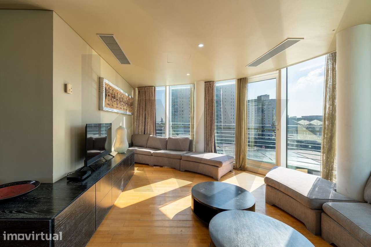 T3 Duplex no Parque das Nações | Vista Panorâmica de Rio e Cidade - Grande imagem: 2/30
