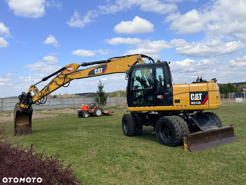 Caterpillar Koparka kołowa CAT 313D głowica ENGCON 313 Klimatyzacja szybkozłącze hydr Dodatkowe wyjścia liniowe Centr smar Pompa paliwa Komatsu PC130-11 PC138US-11JCB 131X / 140XVolvo EC140E Hitachi ZX130-7 ZX135US-Hyundai HX130 LCR - 25
