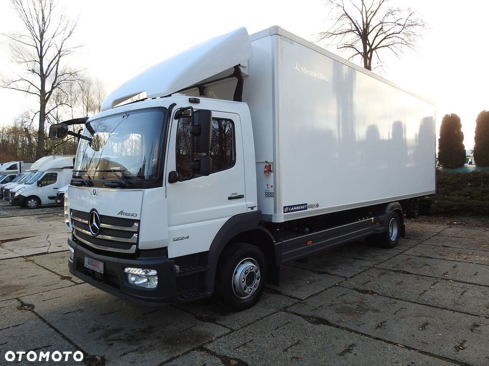 Mercedes-Benz ATEGO 12.24 KONTENER CHŁODNIA -10*C WINDA 16 PALET FUNKCJA GRZANIA ZASILANIE 230V WEBASTO KLIMATYZACJA TEMPOMAT LEDY PNEUMATYKA AUTOMAT BLIŹNIACZE KOŁA  240 - 7