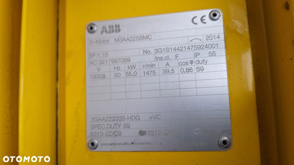 Silnik elektryczny ABB 55KW 1475 Obrotów Nowy 4000 Netto - 2
