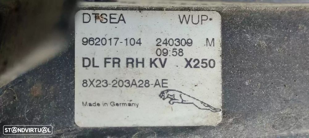 FECHADURA PORTA FRONTAL DIREITA JAGUAR XF 2010 -8X23203A28AE - 3