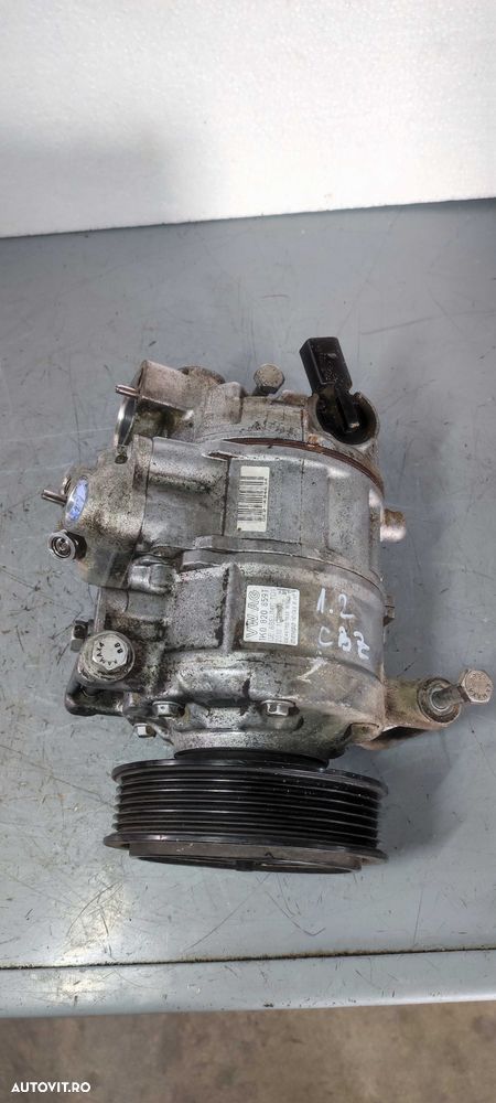Compresor clima volkswagen vw golf 6 hatchback 1.2 CBZC cod 1K0820859T - 1