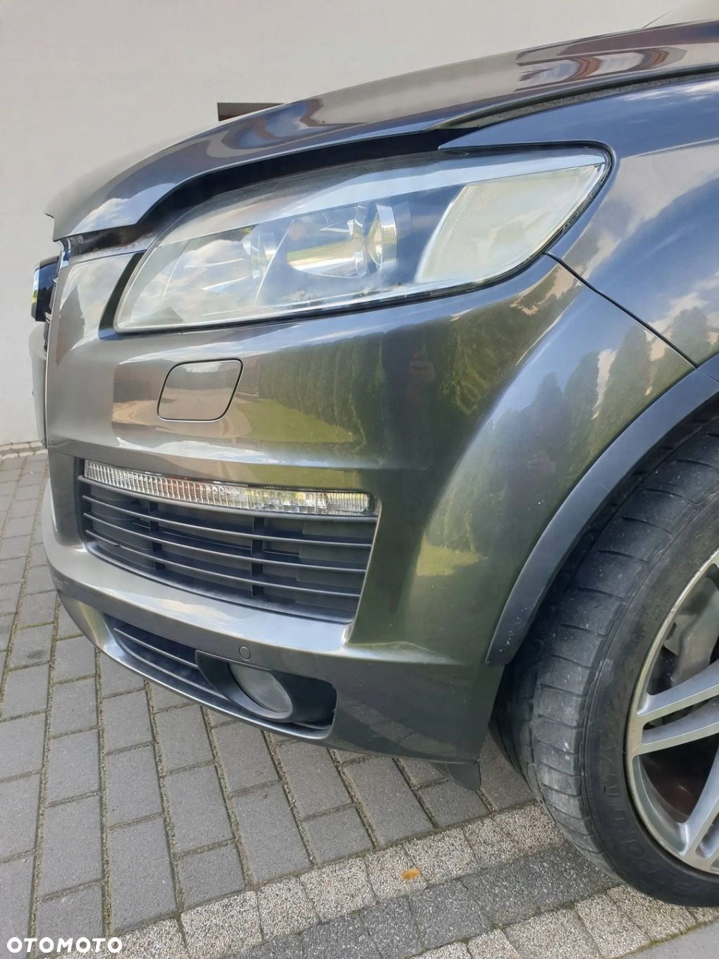AUDI Q7 4L ZDERZAK PRZEDNI LZ7S ORYG - 6