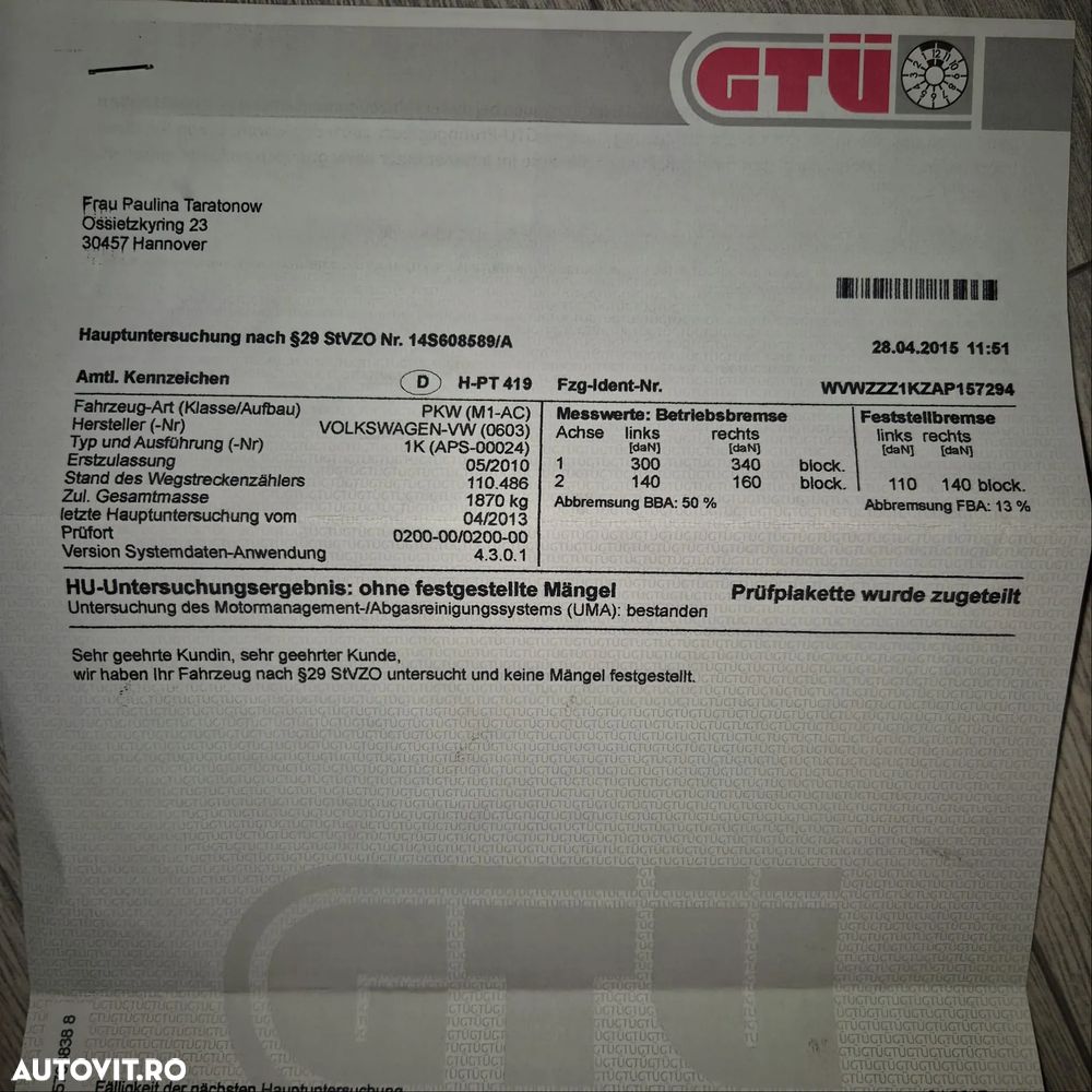 Volkswagen Golf 1.6 TDI DPF Team - 19