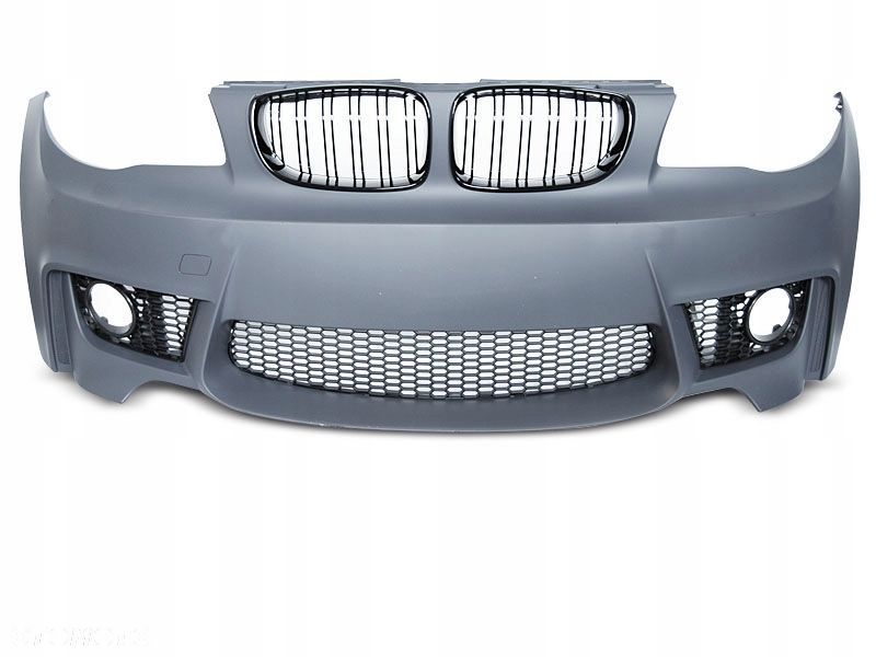Zderzak Przod kp Kratki Tuning Sport M-pakiet look 1M Bmw 1 e81 e82 e87 e88 - 1
