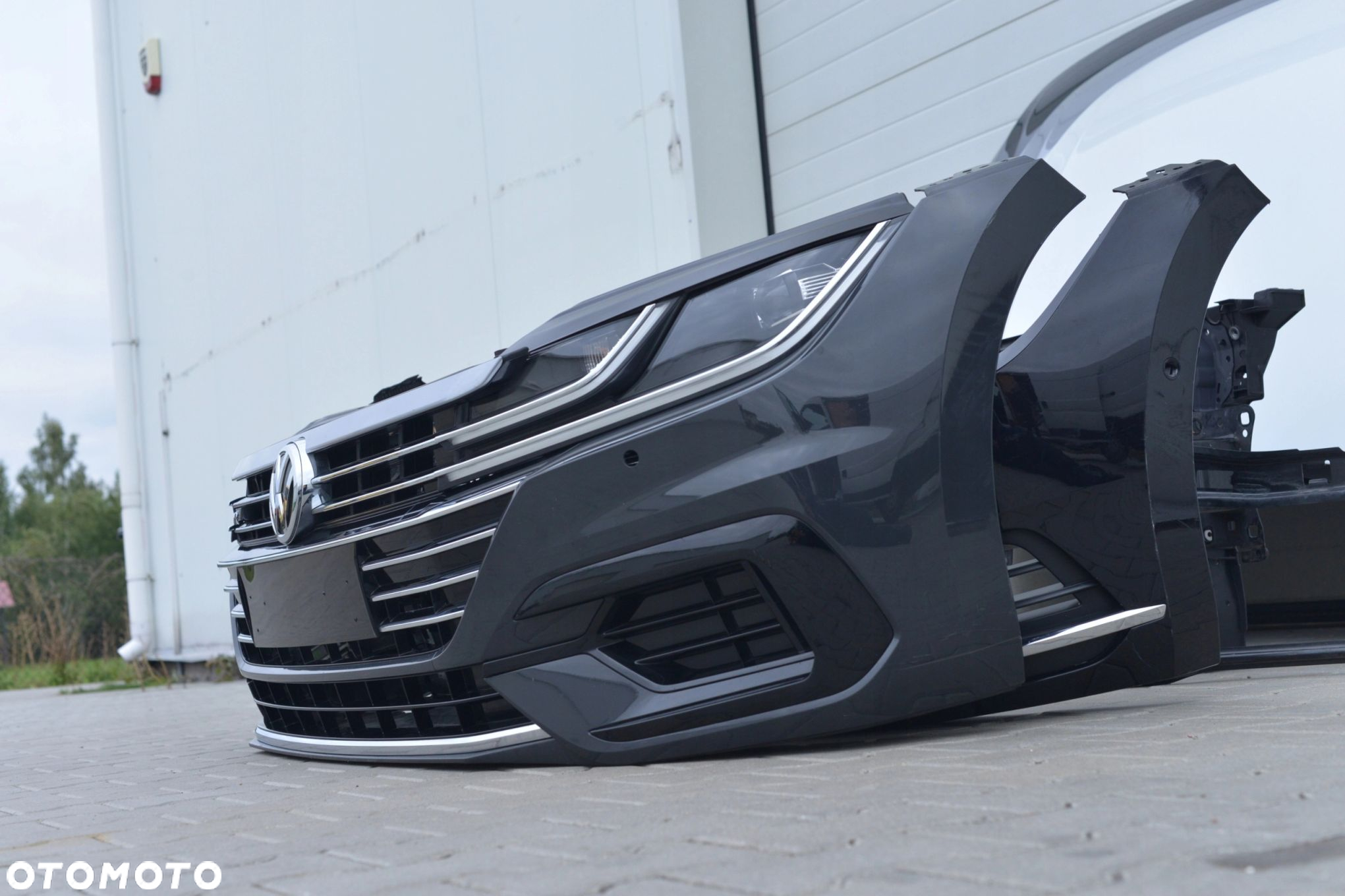 MASKA ZDERZAK GRILL BŁOTNIK PAS BELKA LAMPA XENON LED VW ARTEON - 15