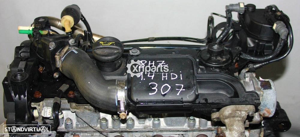 Motor Usado PEUGEOT 207 / 206 / 307 / CITROEN C2 / C3 1.4 HDi 8HZ - 5