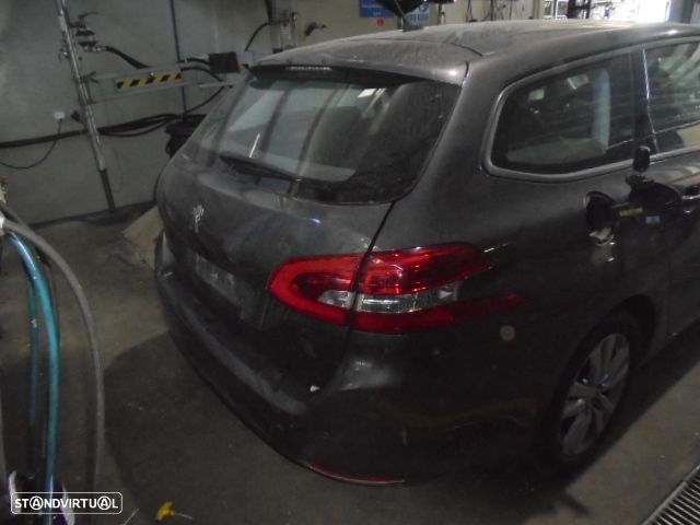 Carro MOT: BHY  BH02 CXVEL: 20ET13 PEUGEOT 308 2017 1.6HDI 100CV 5P CINZA GASOLEO - 1