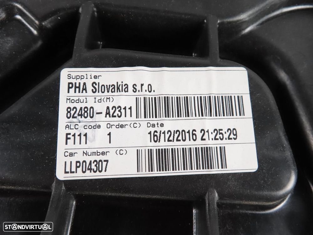 Elevador da Porta com Motor Direito/Frente Usado / Original KIA CEE'D (JD)/KIA C... - 5