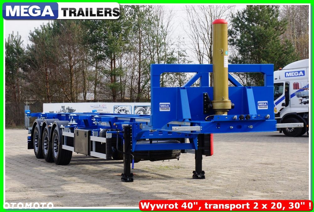 Mega 65 m³ wywrotka na kontener 40 Ft / do 44,0 T DMC zestawu !!! - 2
