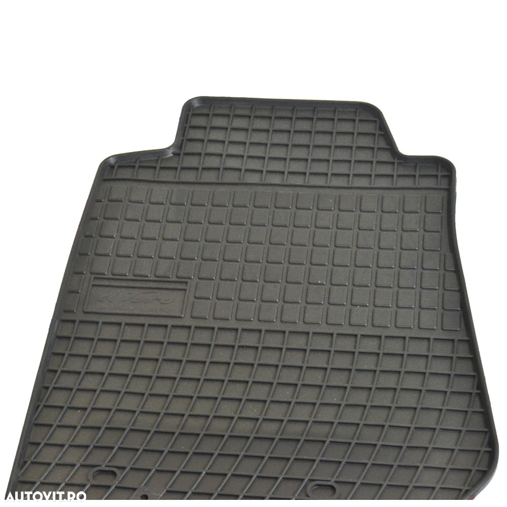 Set covorase auto din cauciuc Isuzu D-Max II 2011-, presuri BestAutoVest, culoare Negru, 4 buc. - 2
