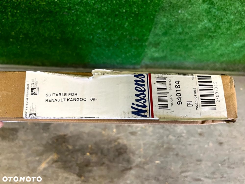 MERCEDES CITAN RENAULT KANGOO II 2008- NOWA CHŁODNICA SKRAPLACZ KLIMATYZACJI NISSENS 940184 A4155000054 8200455795 - 7