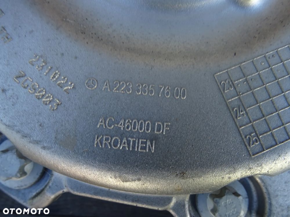 MERCEDES W223 DYFERENCJAŁ MOST PRZEDNI 400d 350d 4 MATIC A2233357600 - 6