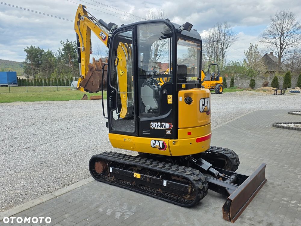 Caterpillar CAT 302.7 D CR mini koparka szybkozłącze 3 łyżki piękna serwisowana 1 wł JCB sprowadzona - 25