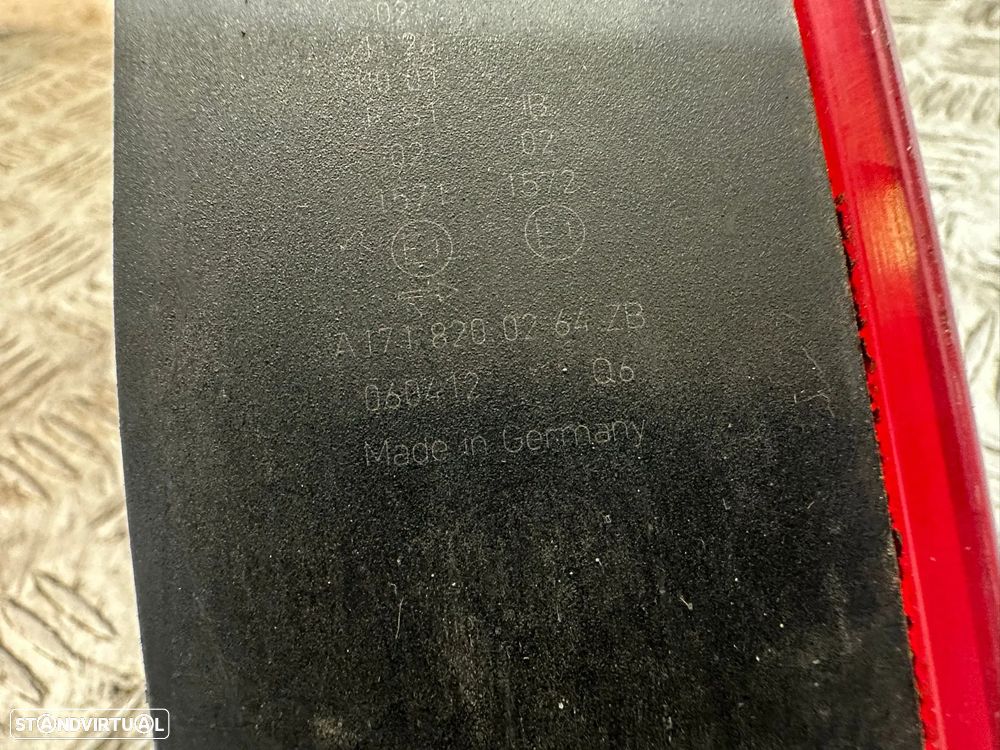 .Farolins Led Tras Traseiros Esquerdo Direito Originais Mercedes Benz SLK R171 2003 - 2011 - 14