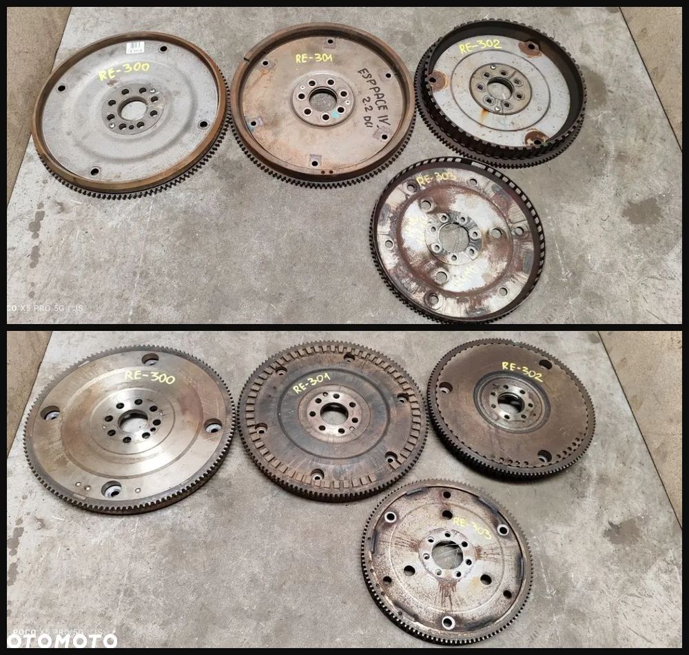 AUTOMAT OPEL CHEVROLET DAEWOO SAAB FIAT ALFA ROMEO LANCIA RENAULT DACIA CITROEN PEUGEOT FORD VOLVOAUTOMATYCZNE DIESEL / BENZYNA SPRZĘGŁO KOŁO ZAMACHOWE TARCZA DOCISK DWUMAS - 12