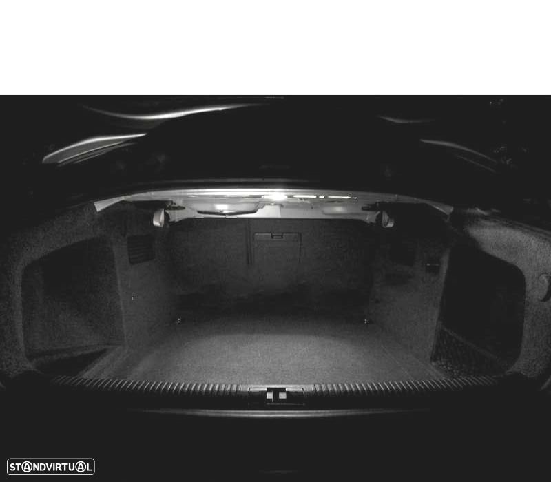 KIT COMPLETO DE 23 LÂMPADAS LED INTERIOR PARA AUDI A4 S4 RS4 B6 B7 AVANT WAGON SOLAMENTE 2002-2008 - 2