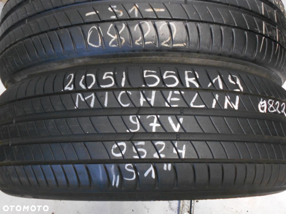 OPONY 205/55R19 MICHELIN PRIMACY 3 S1 DOT 0524 / 0822 7.3mm - 3
