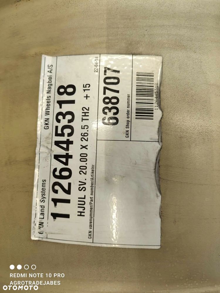 Felga 20.00x26.5TH2 - 8