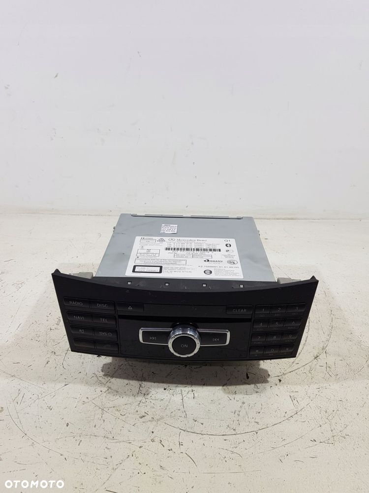 radio nawigacja czytnik a2129001826 mercedes e-klasa w212 lift eu - 1