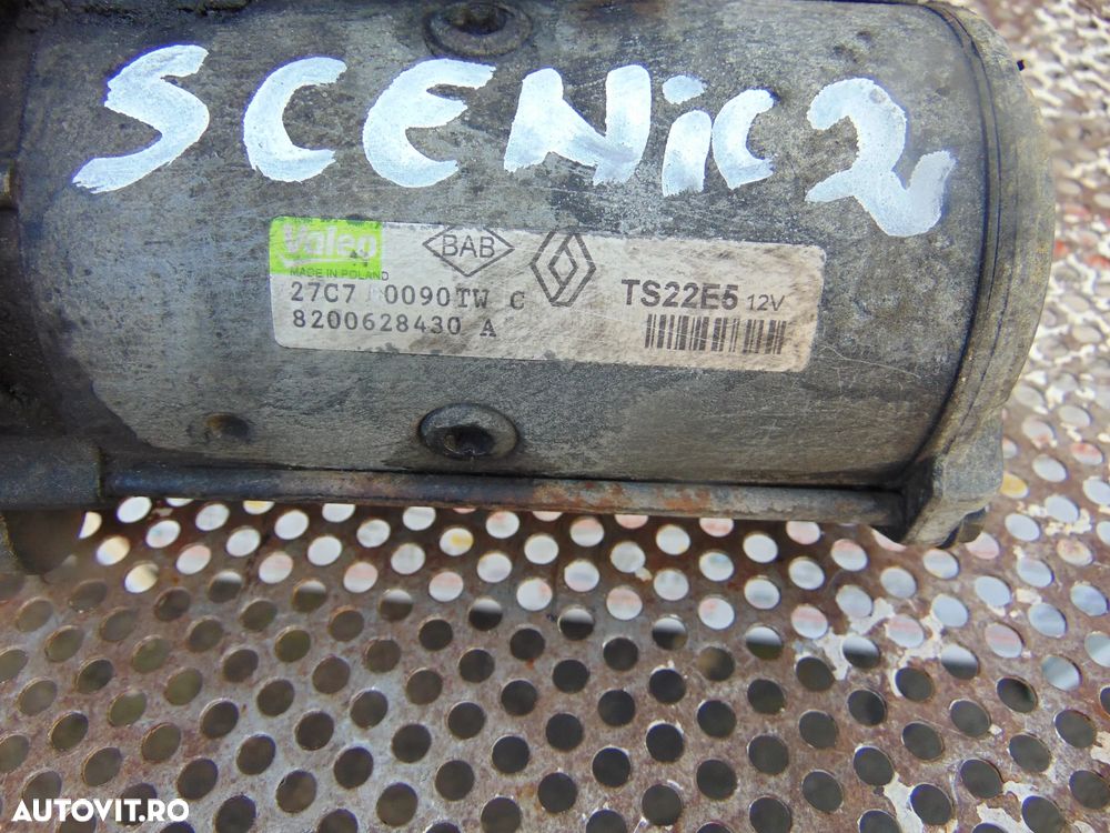 Electromotor Renault Trafic 2.0 Opel Vivaro nissan qashqai cod 8200628430 x trail scenic 2 megane 2 espace laguna 2.0dci - 2