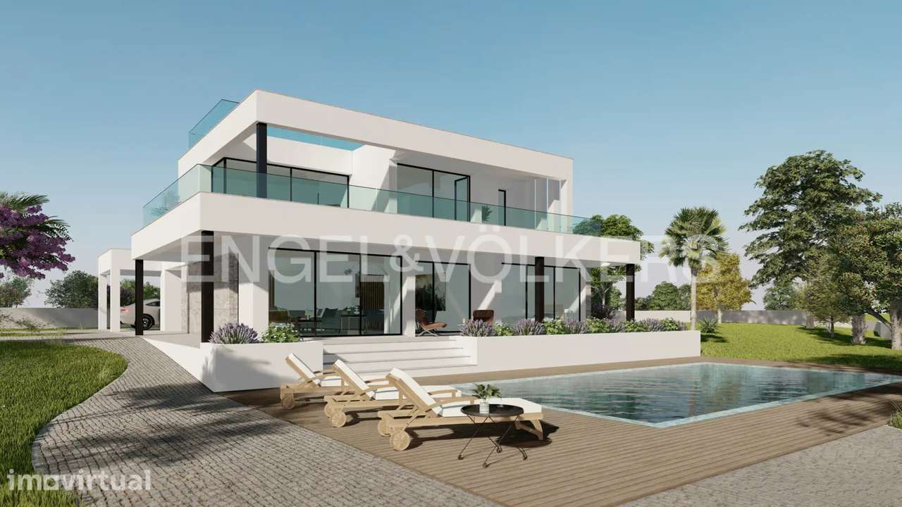 Moradia de Luxo V4 com Vista Mar no Carvoeiro - Grande imagem: 2/12