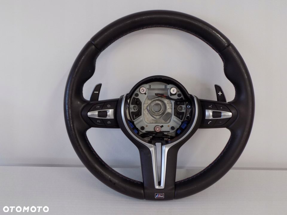 BMW F80 F82 F87 KIEROWNICA SKÓRA ŁOPATKI M PAKIET - 2