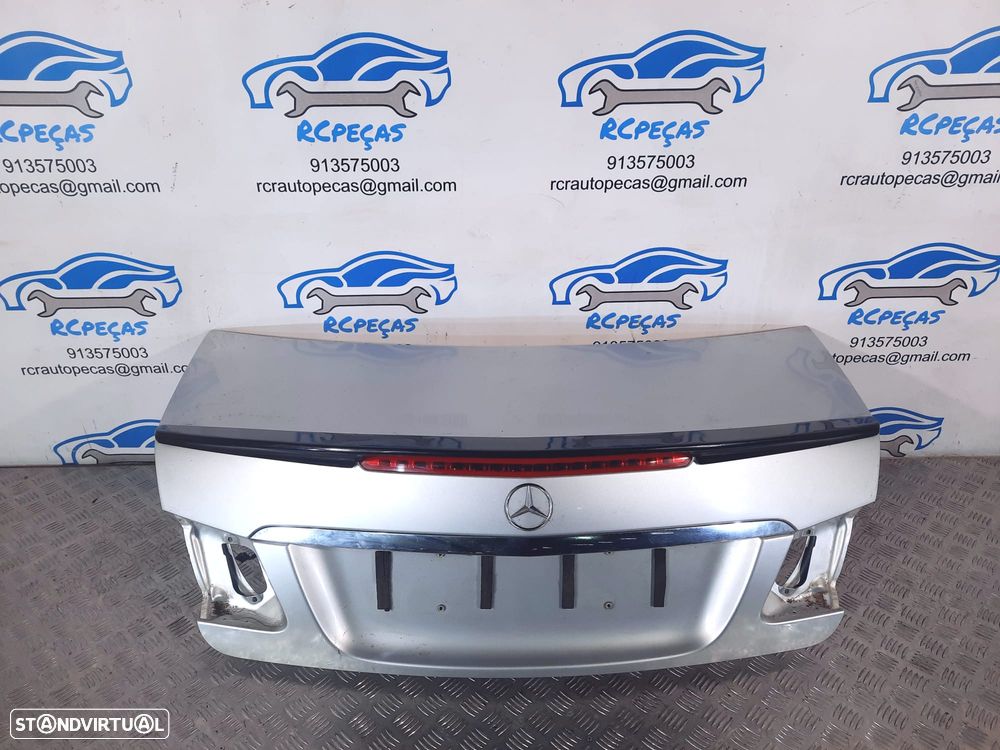 PORTA TAMPA MALA MERCEDES BENZ CLASS E C207 W207 COUPE A2077500175 2077500175 FECHO PUXADOR LUZ 3º STOP SPOILER AILERON LIP - 8